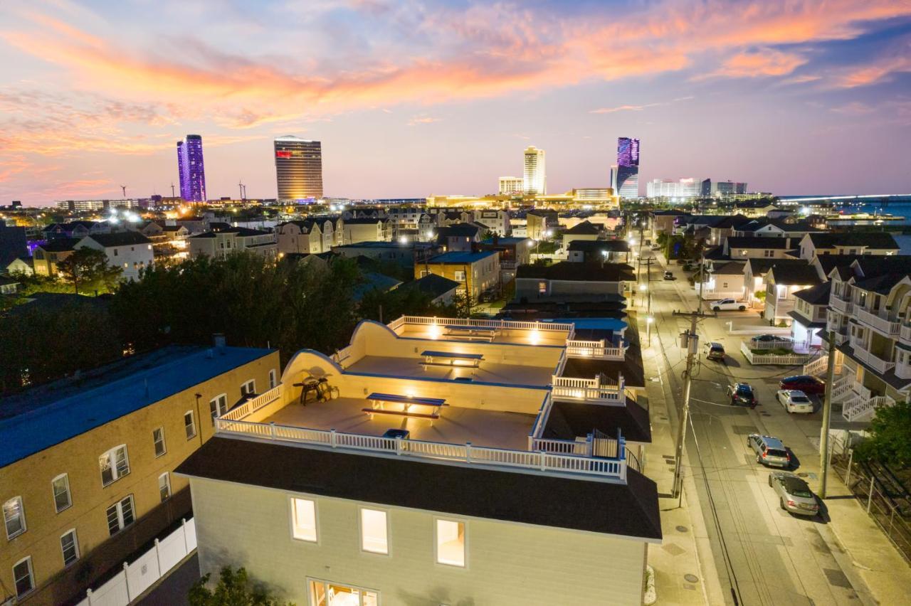 ❤️ The Top End Townhomes With Stunning Views On One-Of-A-Kind Rooftop Deck! Wow! Atlantic City Exterior foto